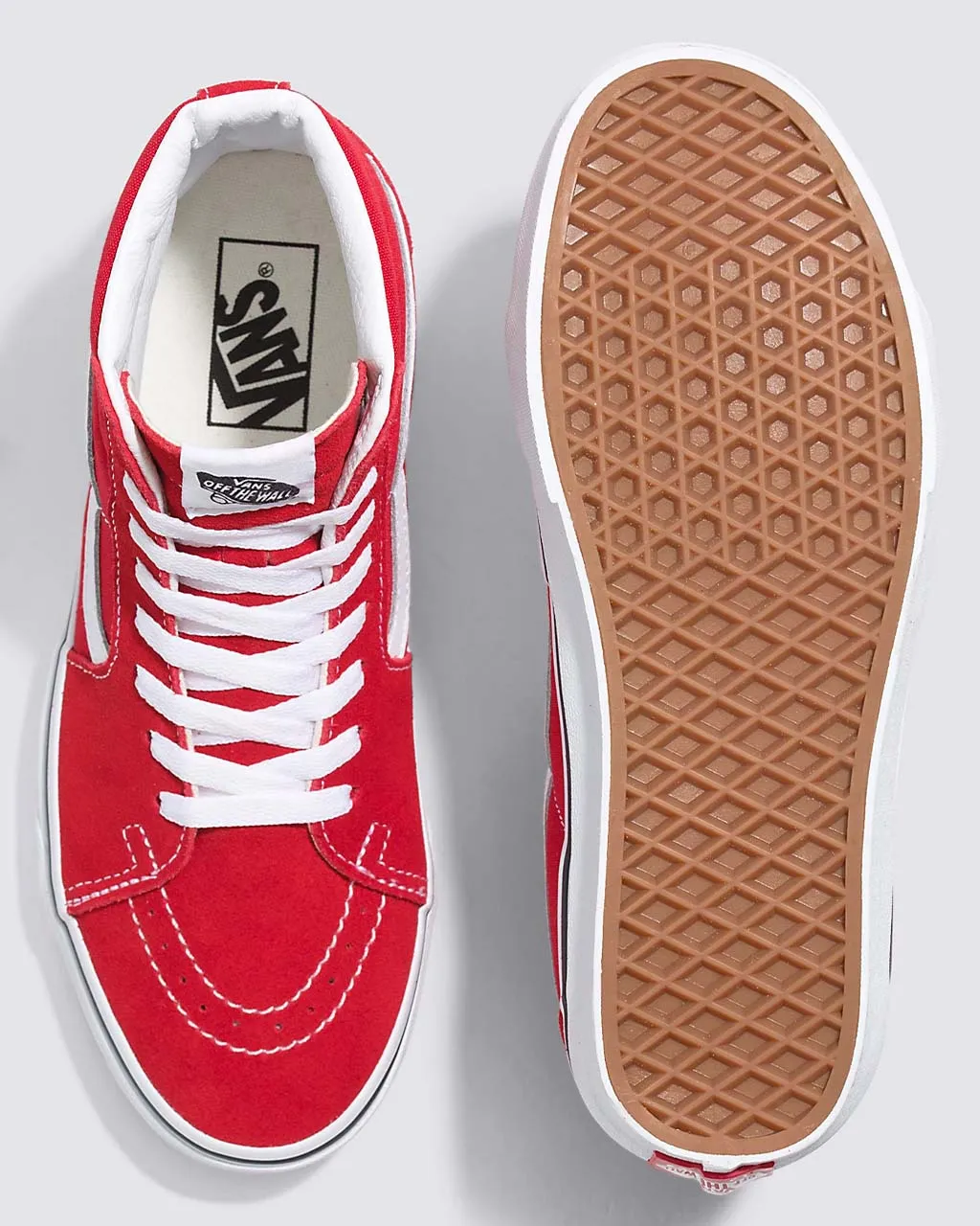 Sk8-Hi Sneaker - Racing Red   True White