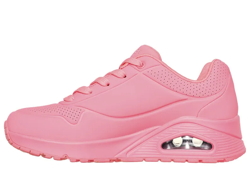 Skechers Womens Trainer Uno Stand On Air Coral