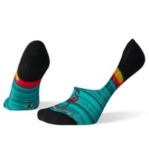 Smartwool Curated Surfing Flamingo No Show - Women's