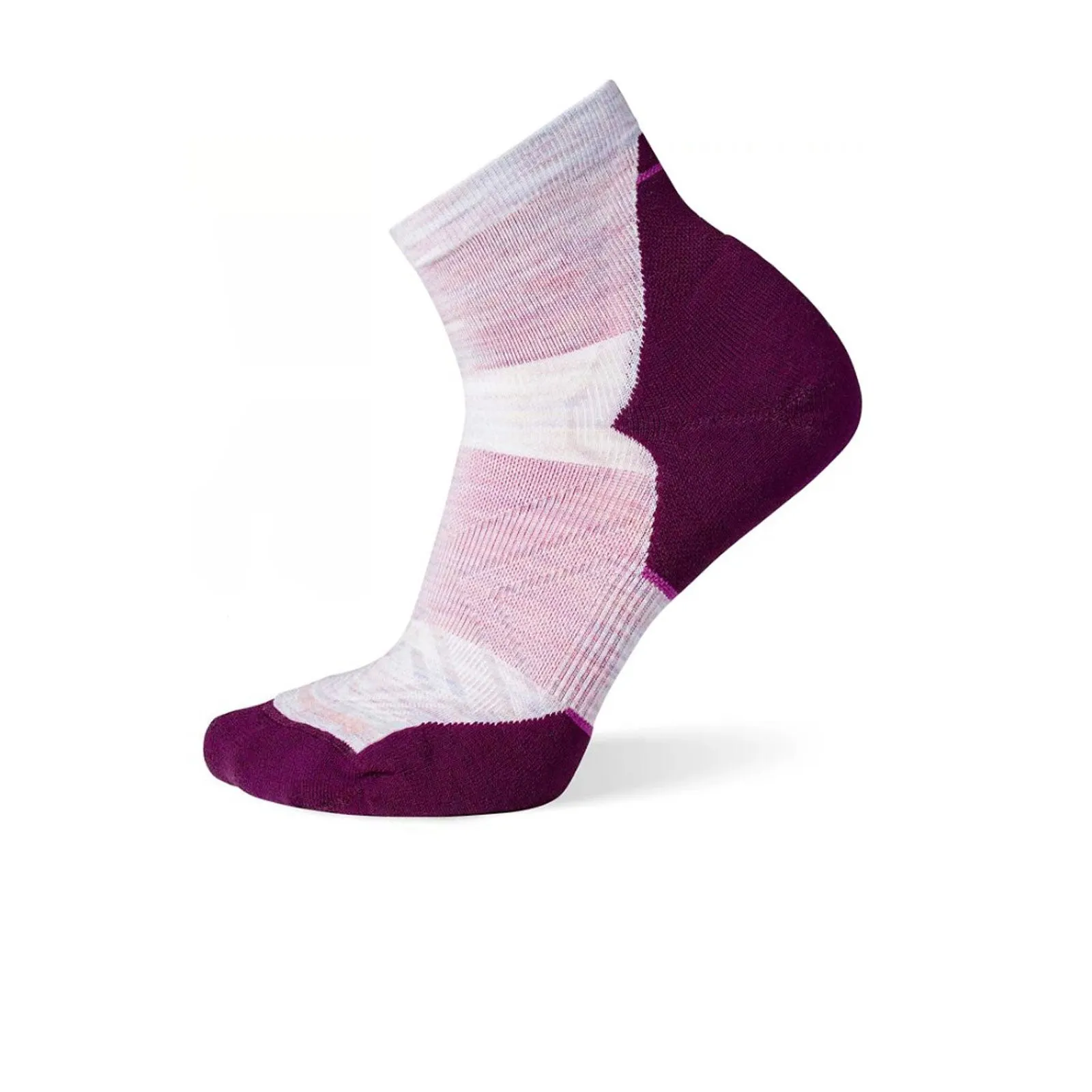 Smartwool Run Targeted Cushion Ankle Sock (Women) - Purple Eclipse