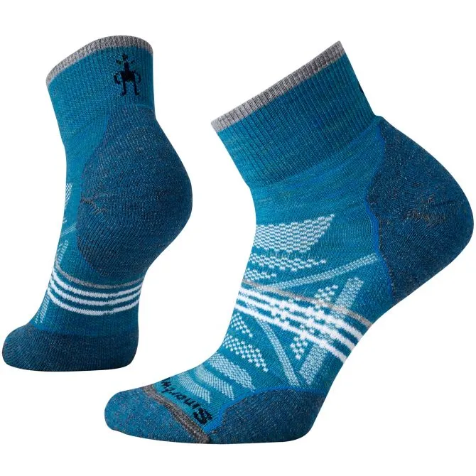 Smartwool Women's PhD Outdoor Light Mini Socks/Glacial Blue