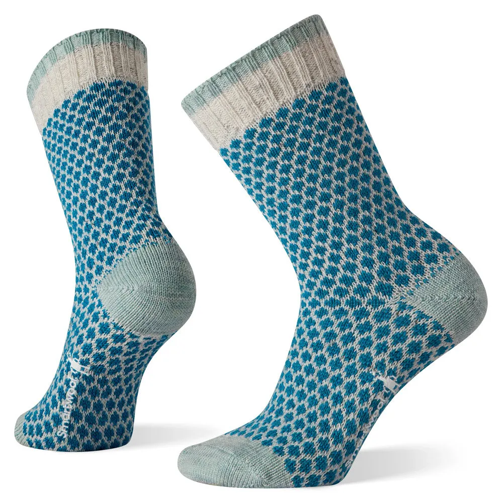 Smartwool Popcorn Polka Dot Socks Ocean Abyss (Women's)