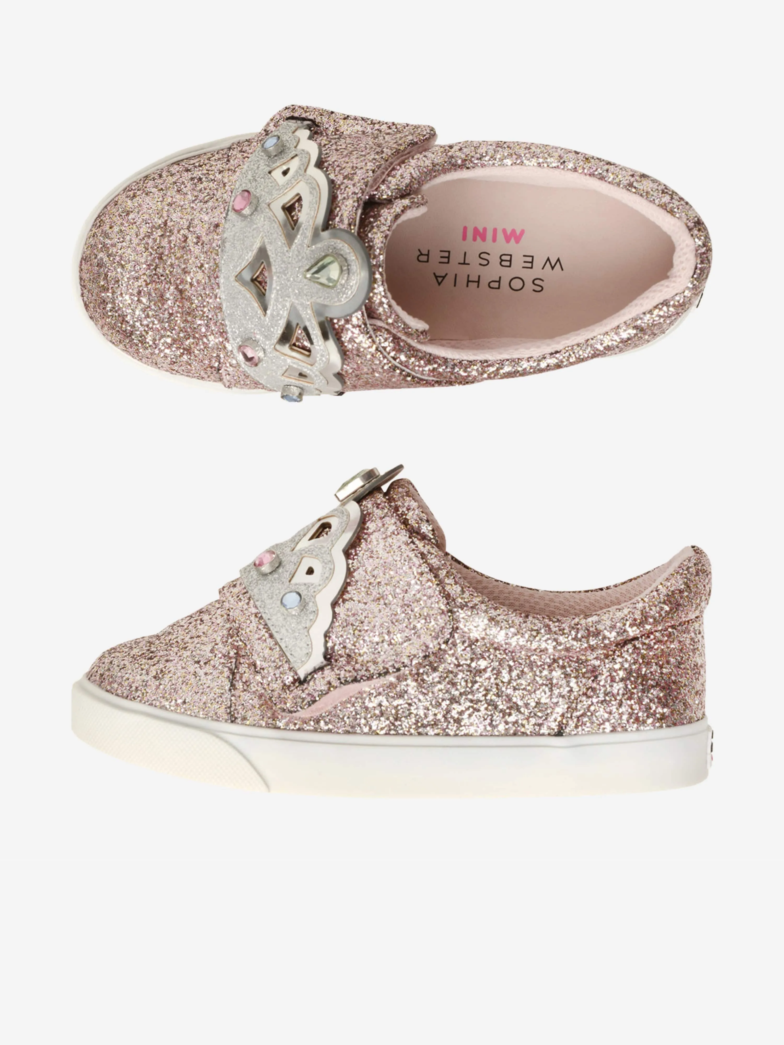 Sophia Webster Glitter Royalty Trainers