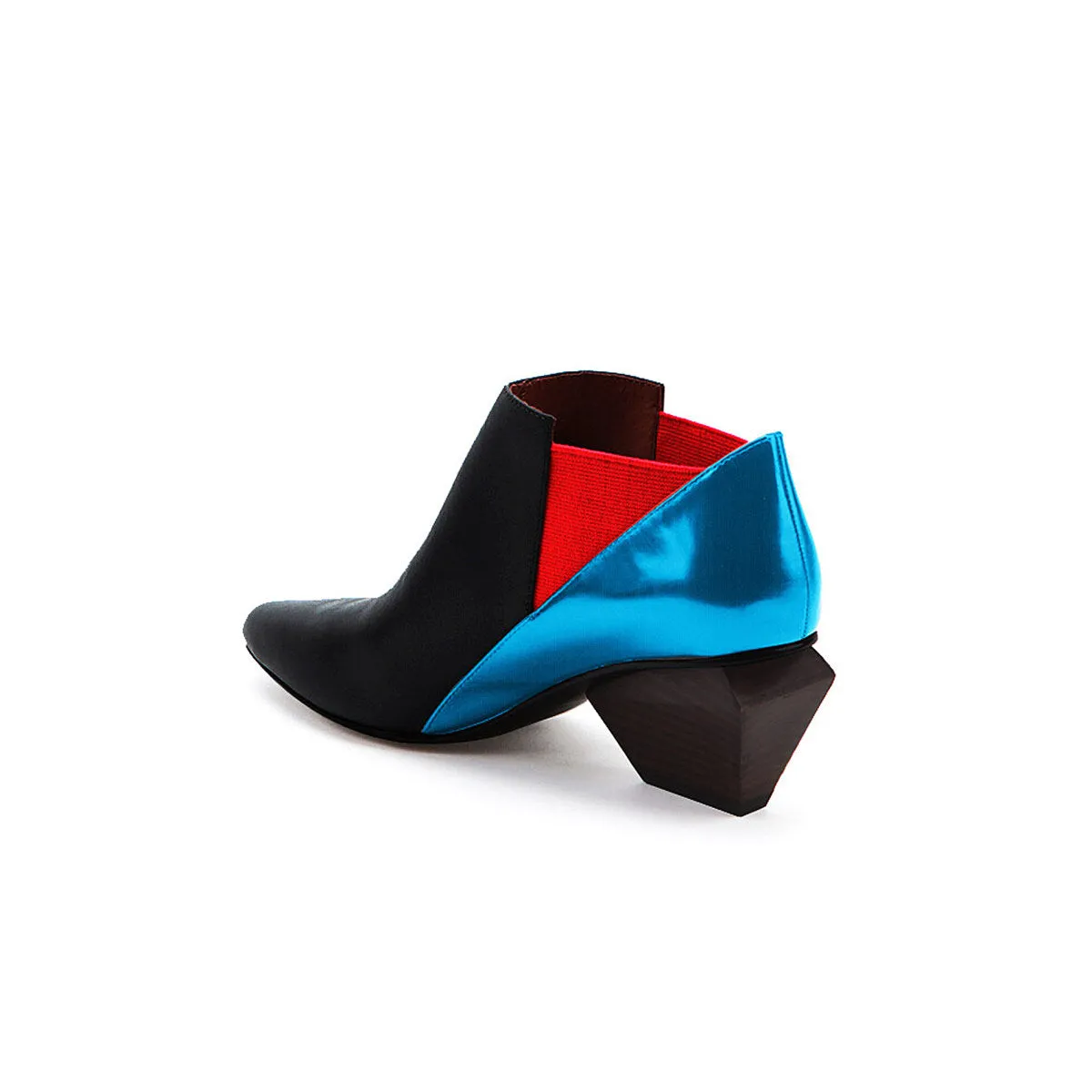 Special Multicolor Low Ankle Boots