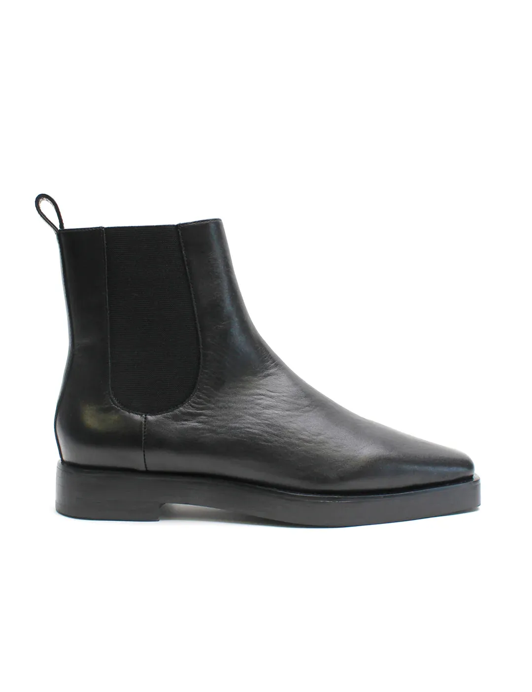 Square Toe Boot | Black