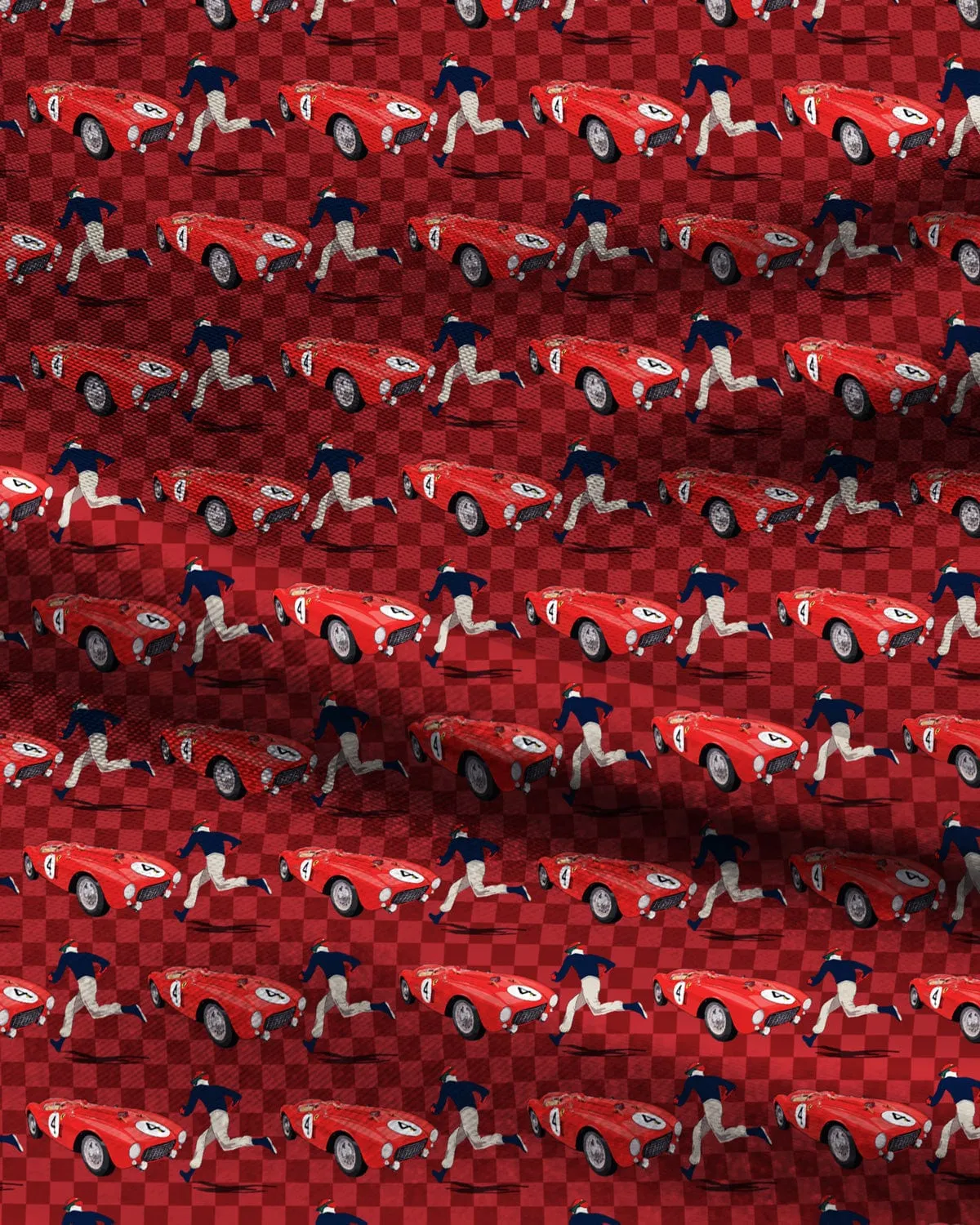 START | 24 Hours of Le Mans - Silk Tie - Red