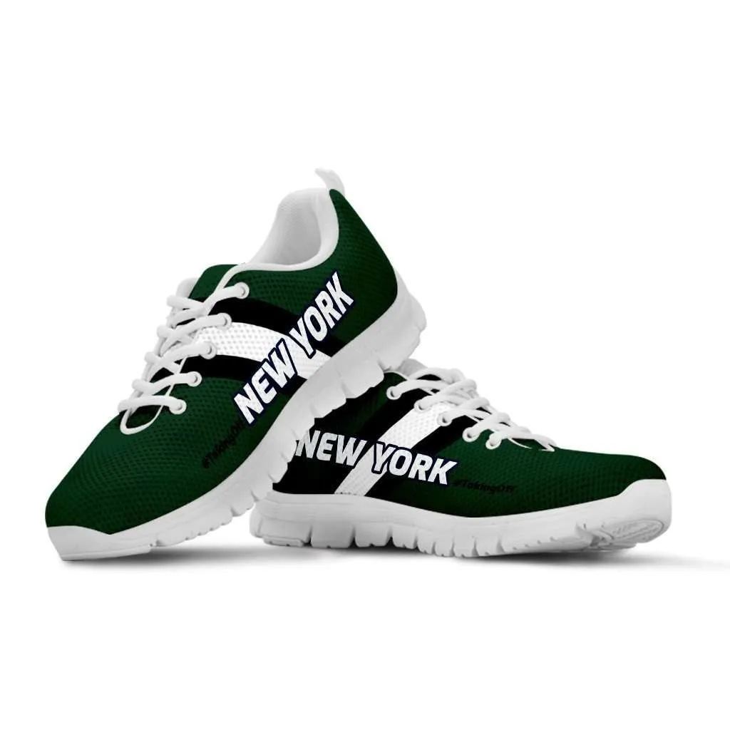 #TakingOff New York Fan Mesh Fabric Running Shoes