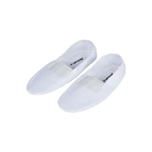 Topten Accessories Canvas Unisex Ballet Ballerinas White 6924