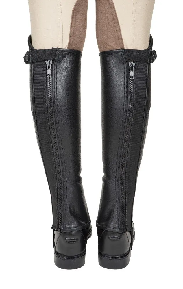 TuffRider Ladies Belmont Leather Half Chaps