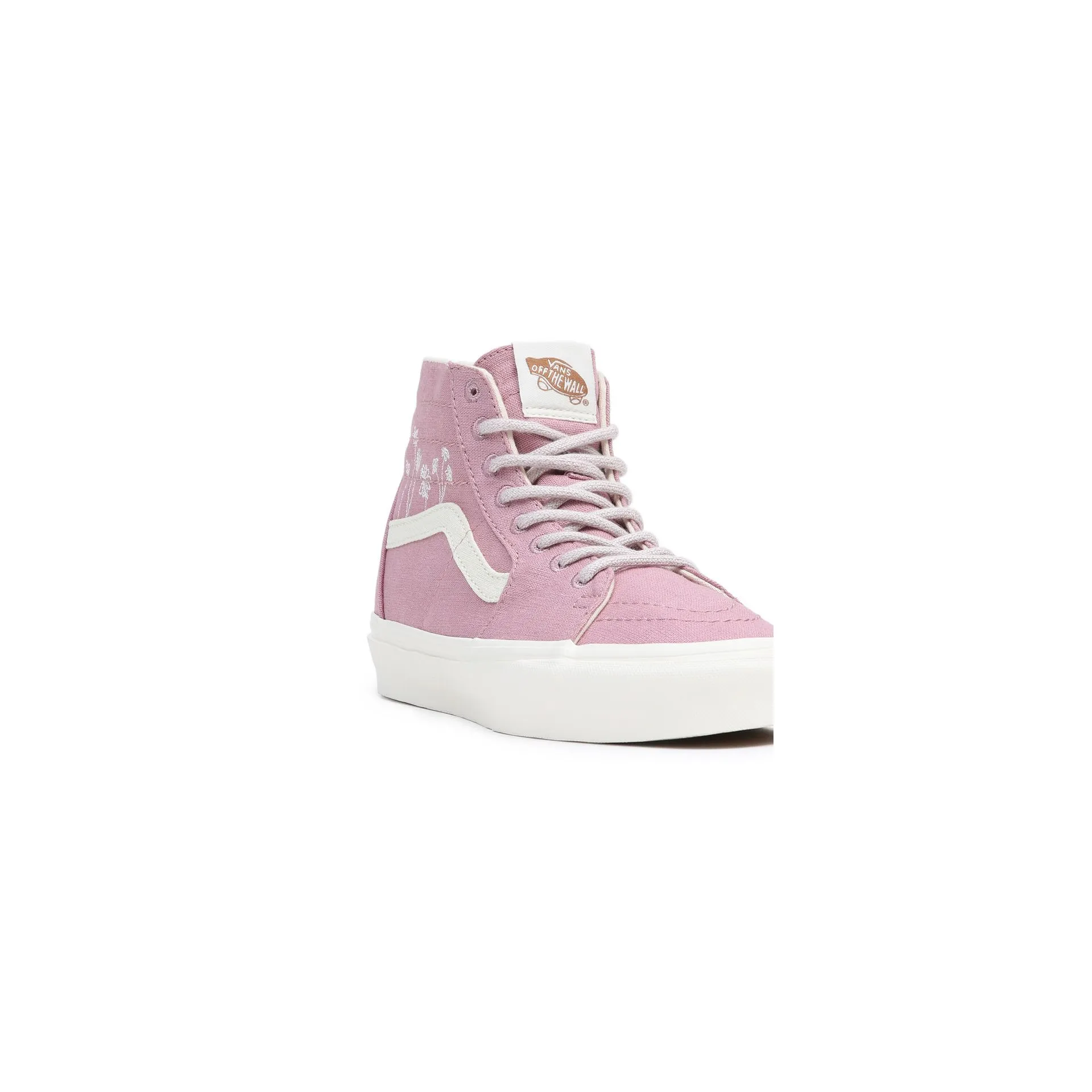 Vans Unisex SK8-HI Tapered Shoes - Pink / White