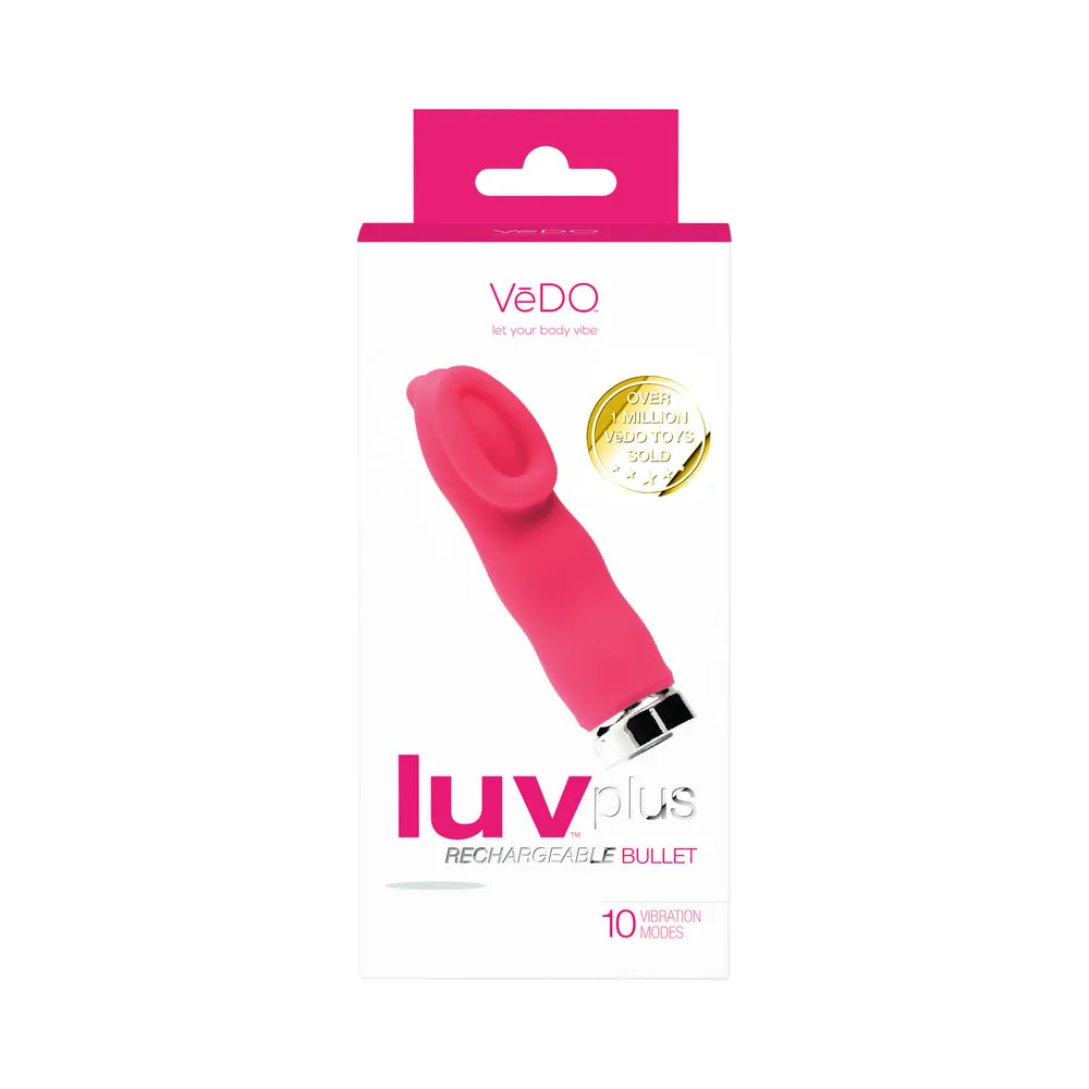 VeDO Luvplus Rechargeable Vibe - Foxy Pink