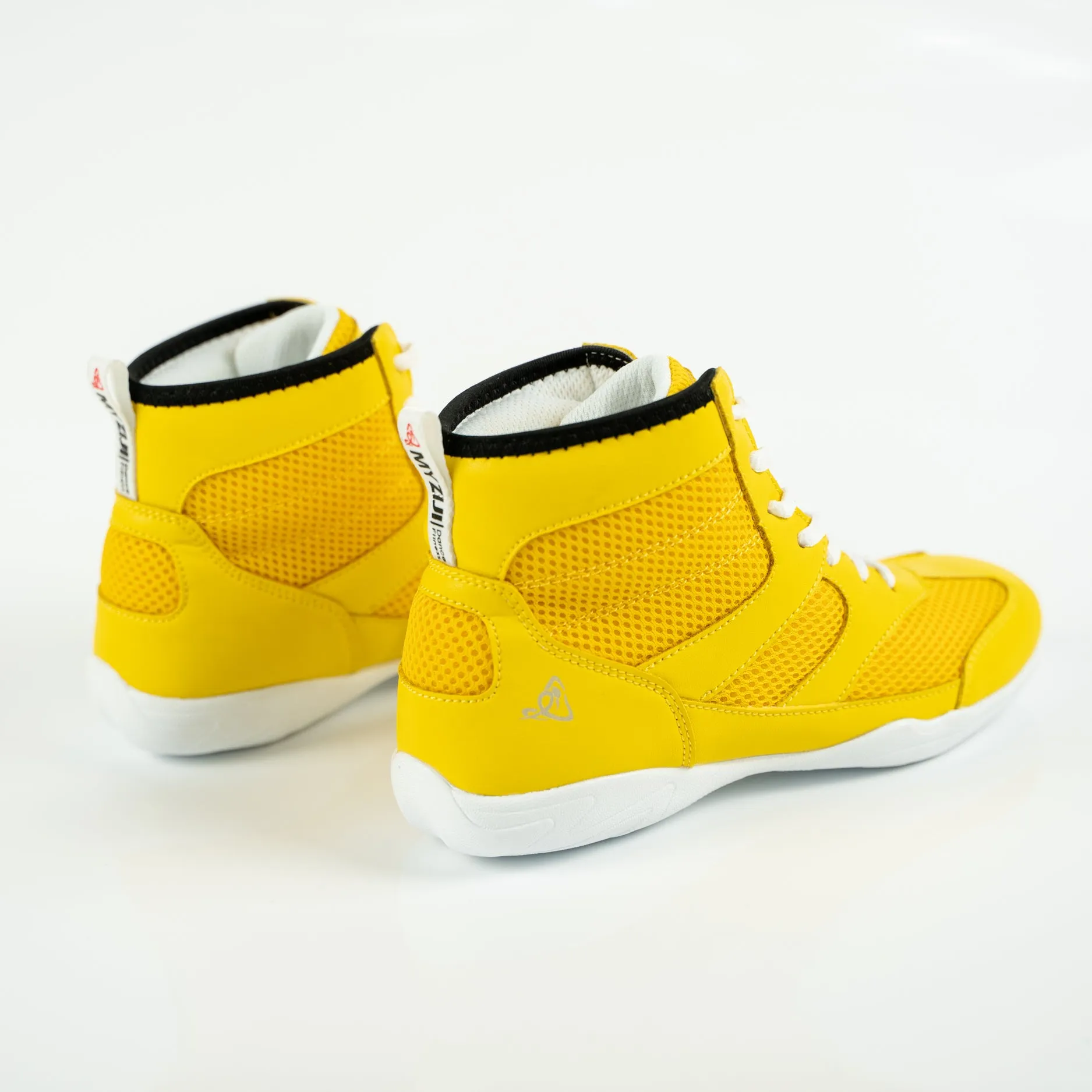 Vigor Hightop Dance Sneakers - Yellow