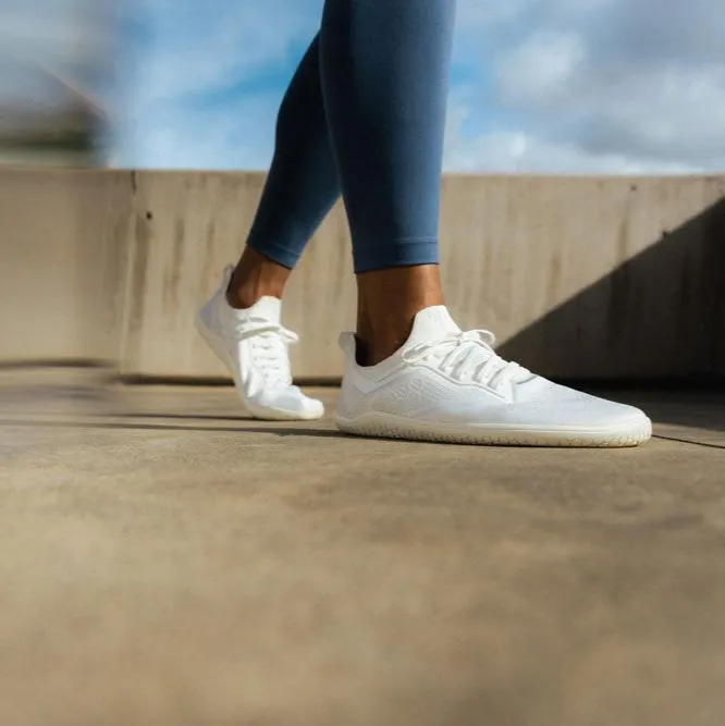 Vivobarefoot Primus Lite Knit (Womens) - Bright White