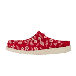 Wally Slip Luau - Varsity Red/Multi