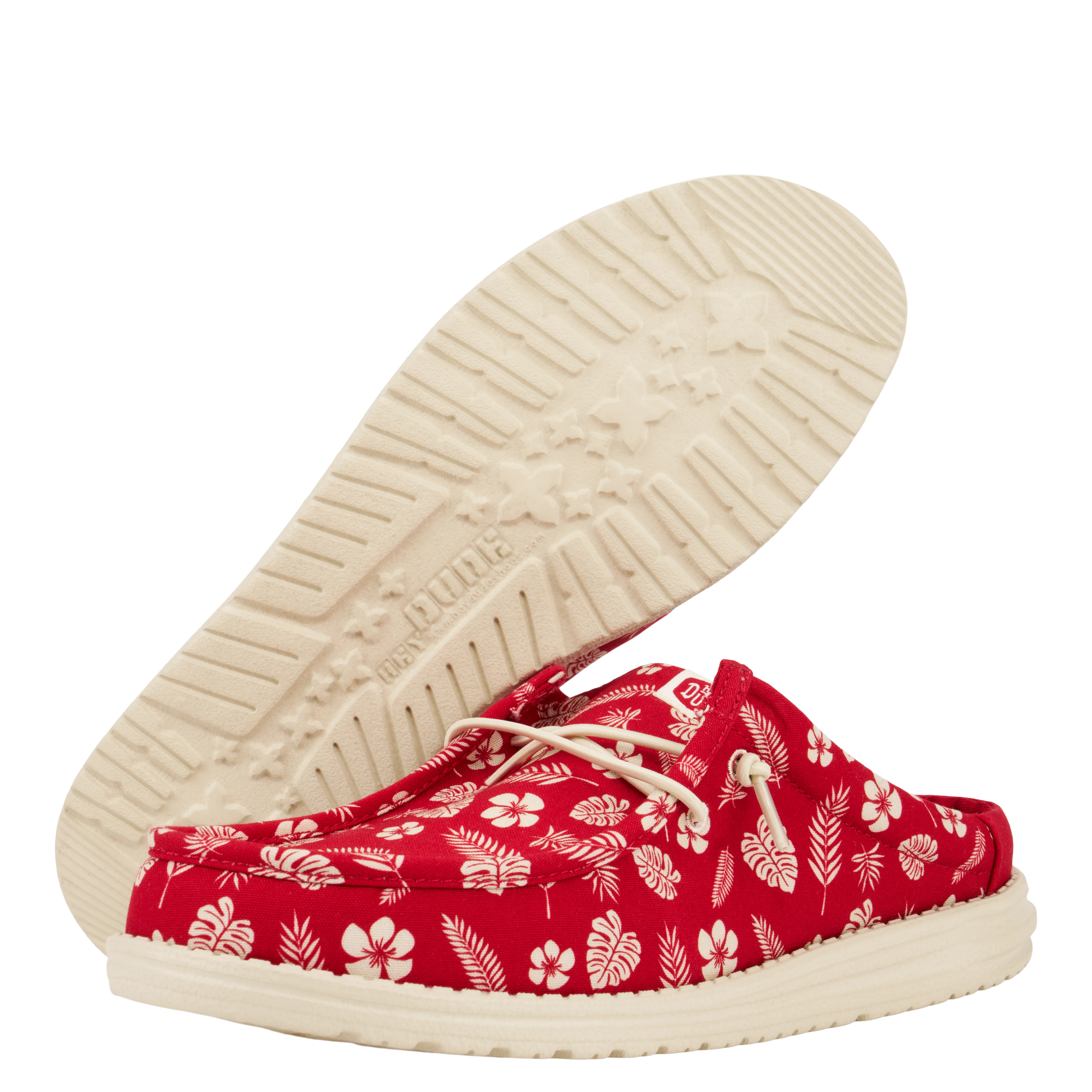 Wally Slip Luau - Varsity Red/Multi