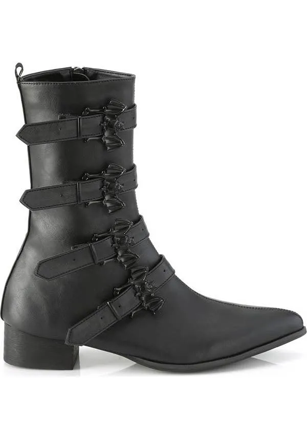 WARLOCK-110-B [Black] | BOOTS [PREORDER]