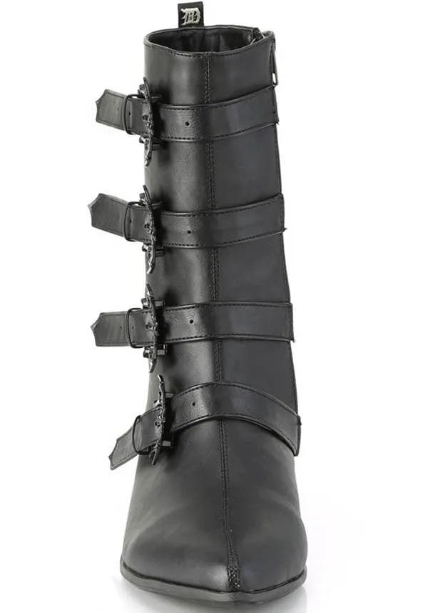 WARLOCK-110-B [Black] | BOOTS [PREORDER]