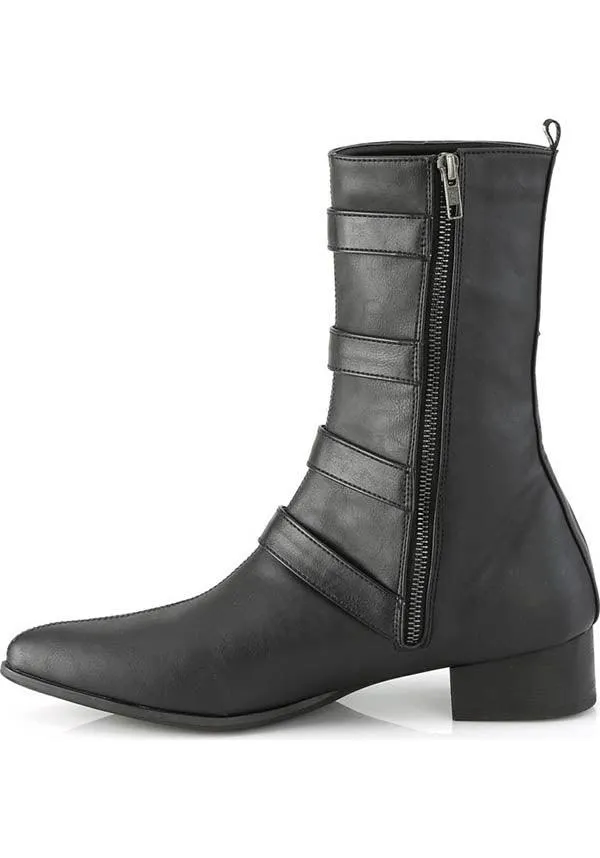 WARLOCK-110-B [Black] | BOOTS [PREORDER]