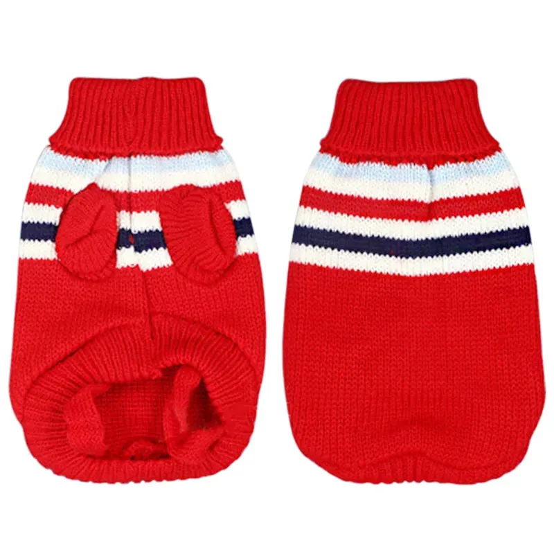 Warm Cat Clothes - Cozy Christmas Sweater for Cats - Festive Pet Clothing