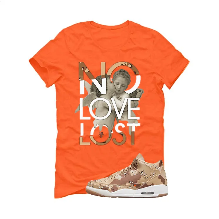 WNBA x Air Jordan 3 Desert Camo Orange T-Shirt (No Love Lost)| illcurrency