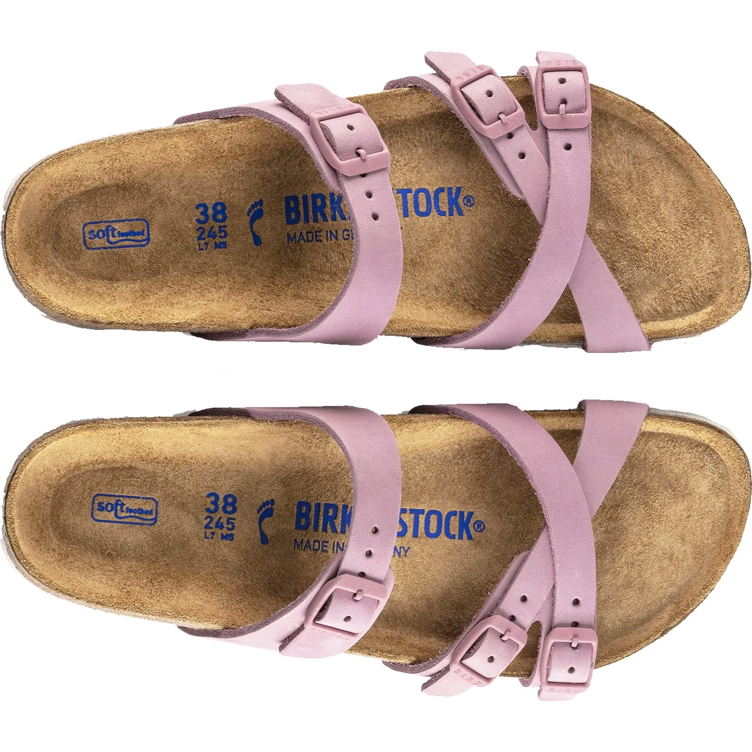 Women's Birkenstock Franca Soft Footbed Orchid Nubuck