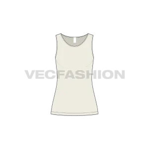 Women's Boat Neck Tank Top