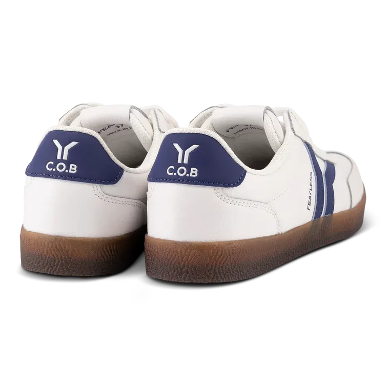 WOMEN'S C.O.B by CULTURE OF BRAVE FEARLESS SNEAKER | WHITE / PURPLE WINGS