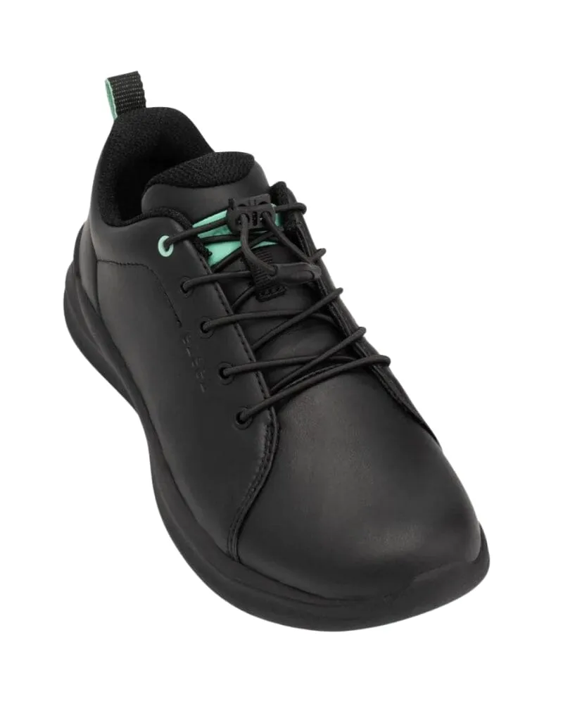 Womens Coco Non Slip Shoe - Black/Spearmint