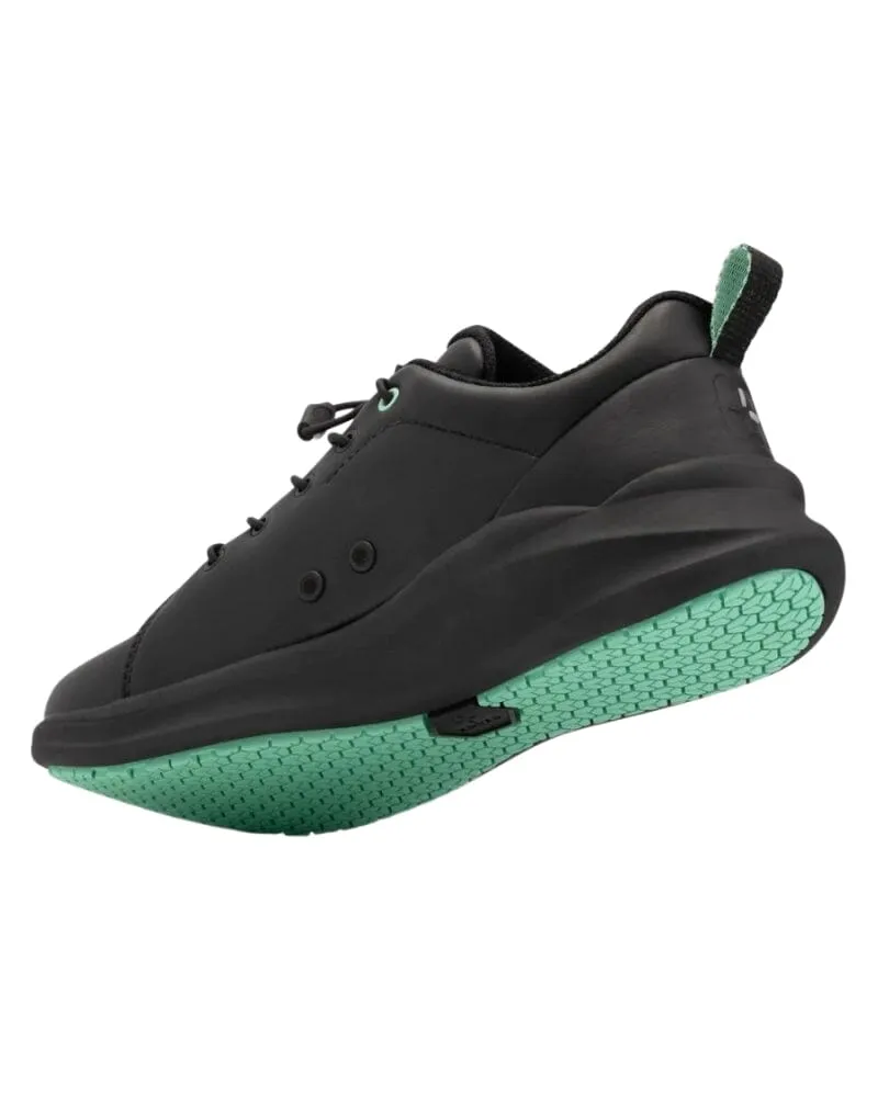 Womens Coco Non Slip Shoe - Black/Spearmint