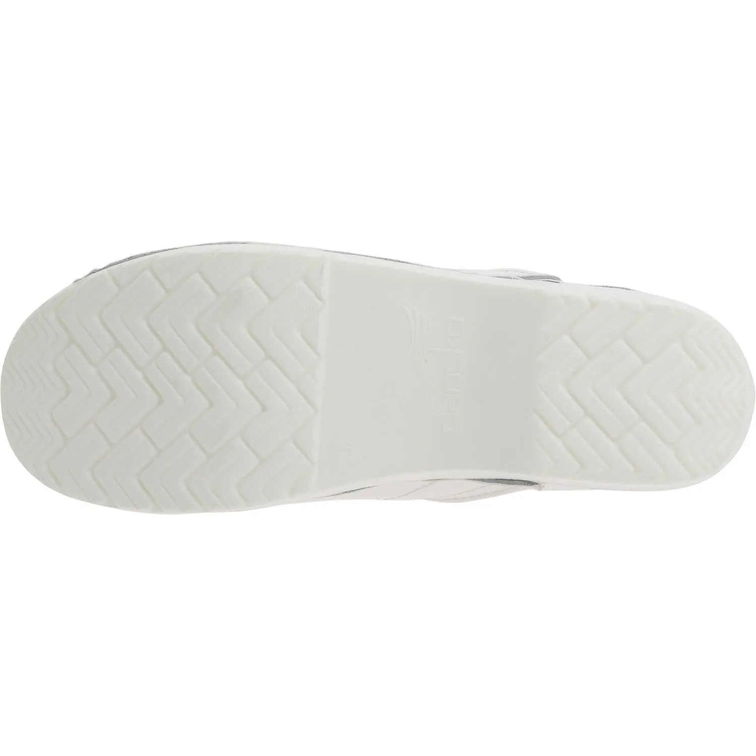 Women's Dansko Professional Clog White Box Leather