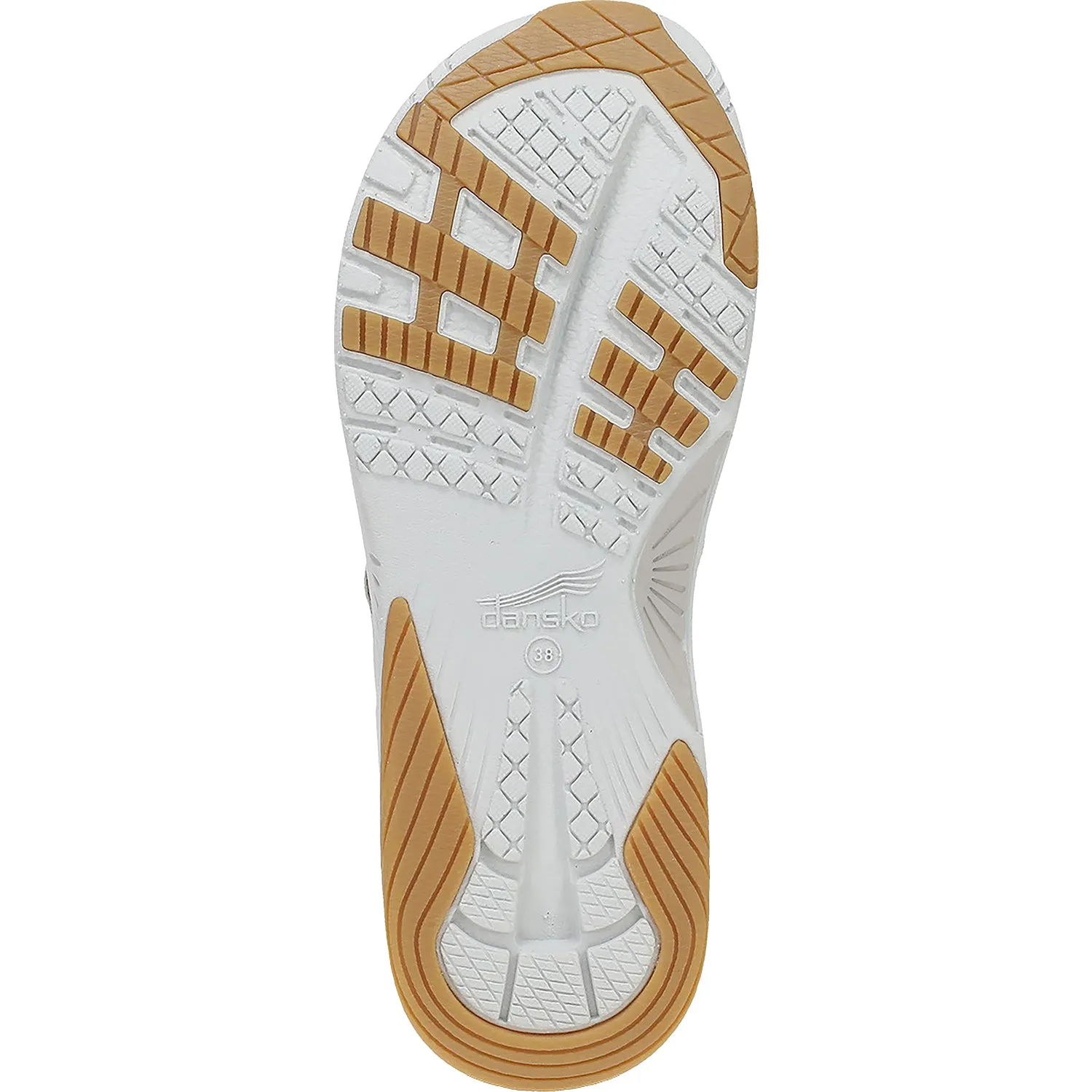 Women's Dansko Rayna Taupe Multi Webbing Synthetic