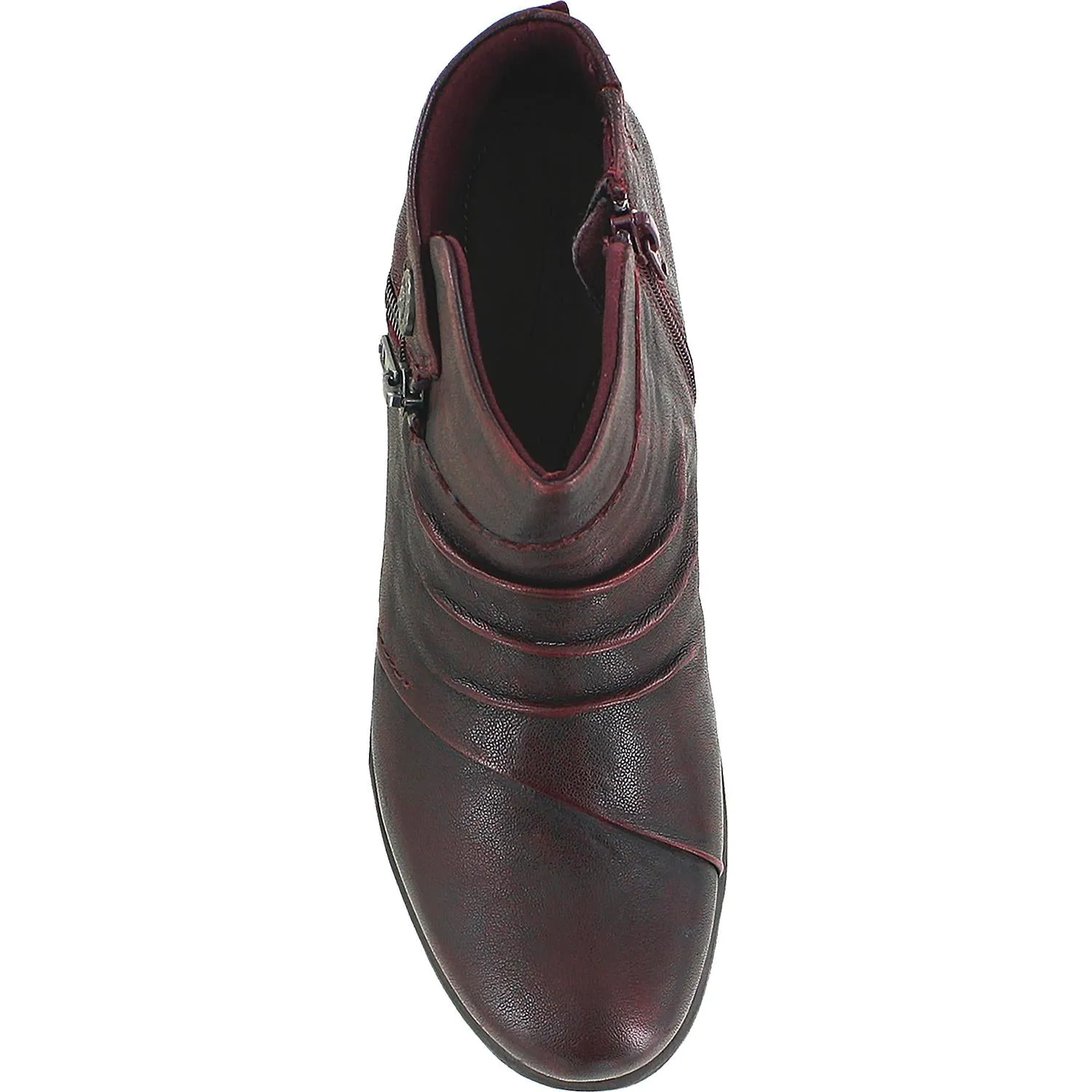 Women's Earth Ronan Garnet Brush Off Leather