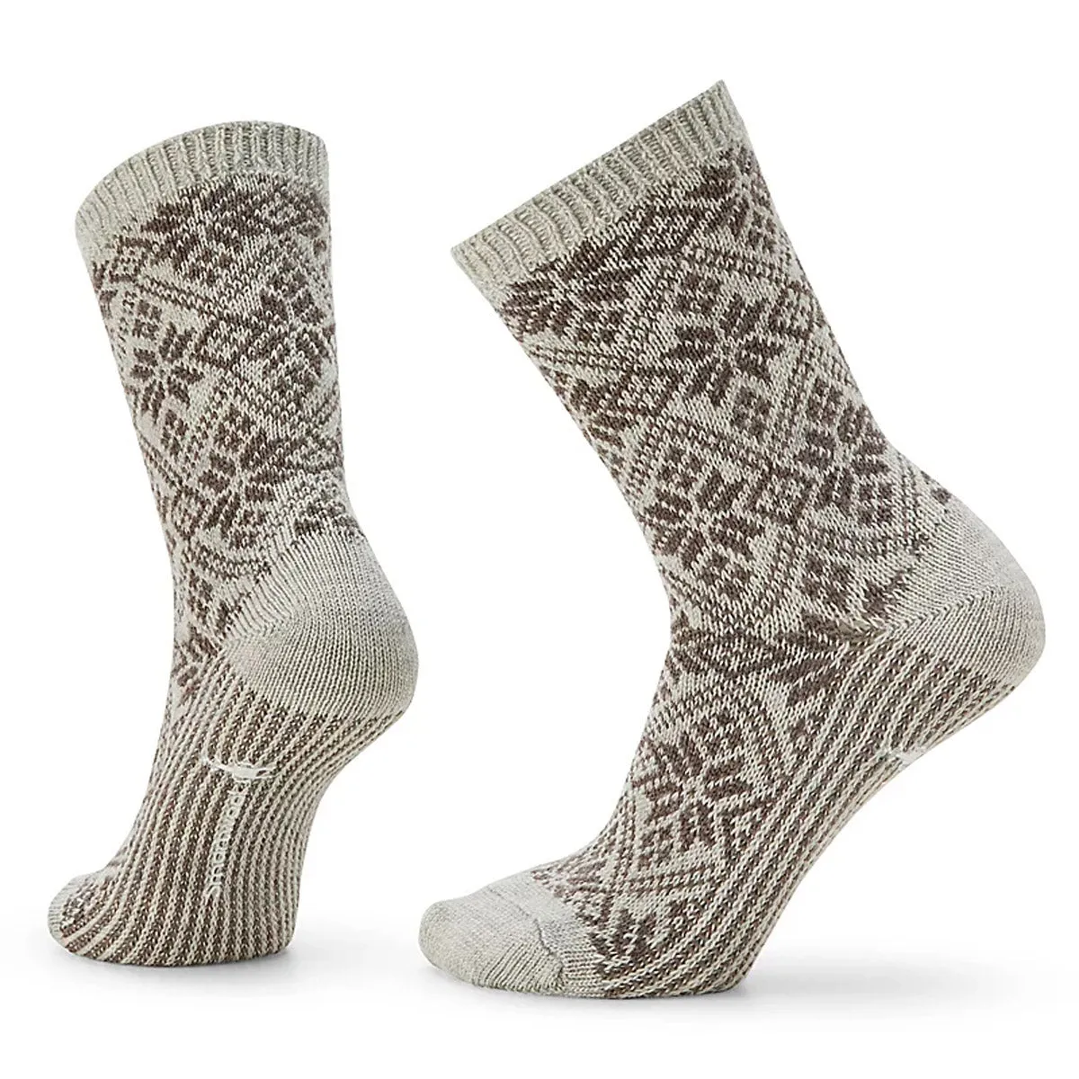 Women's Everyday Traditional Snowflake Crew Socks