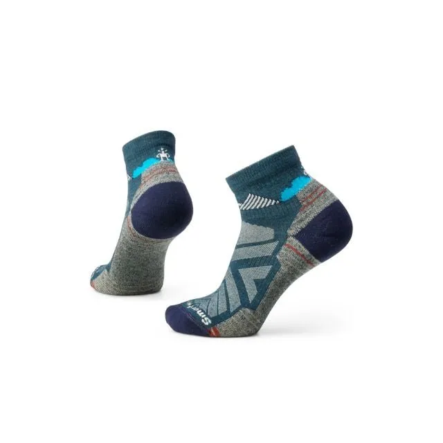 Women's Hike Light Cushion Clear Canyon Pattern Ankle Socks