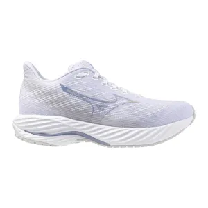 Women's Mizuno Wave Rider 28 Running Shoe in White Nimbus Cloud