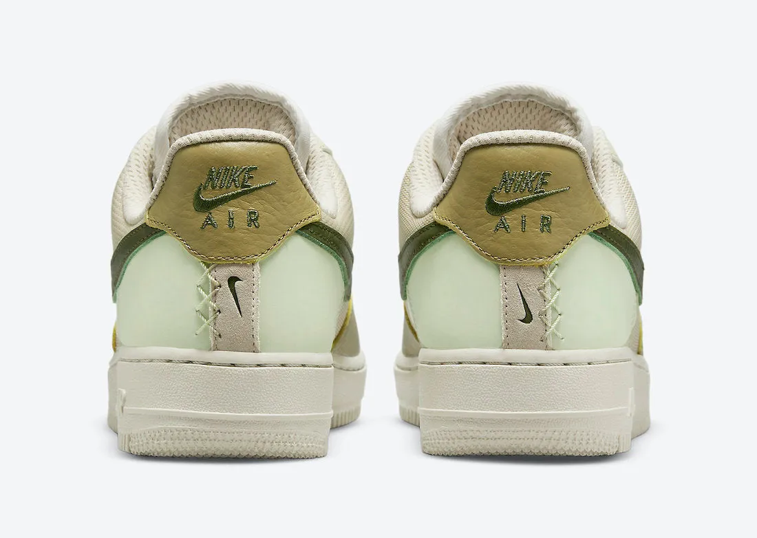 Women's Nike Air Force 1 Light Bone Rough Green DO6717-001