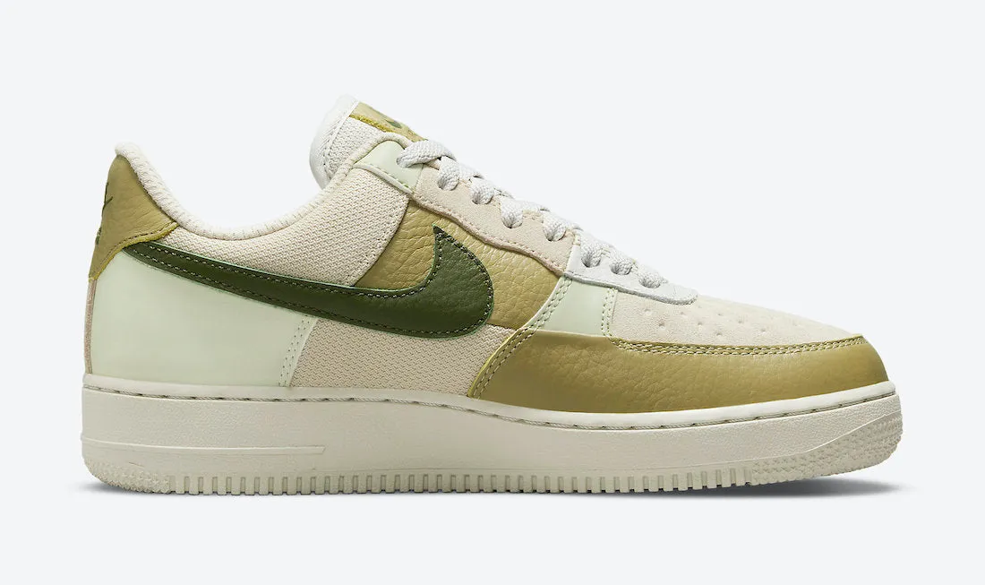 Women's Nike Air Force 1 Light Bone Rough Green DO6717-001