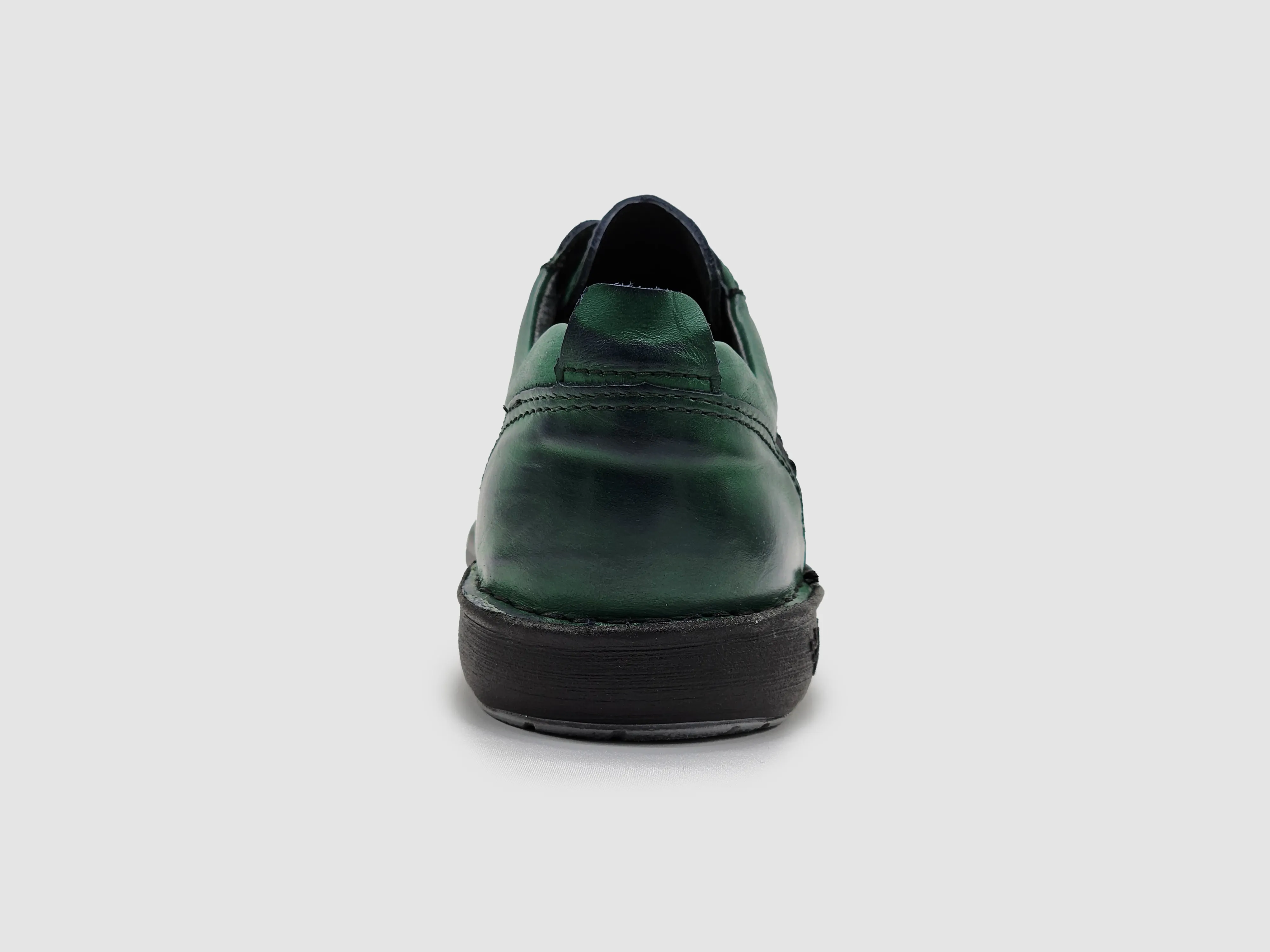 Women's Old-Fashioned Leather Shoes - Green