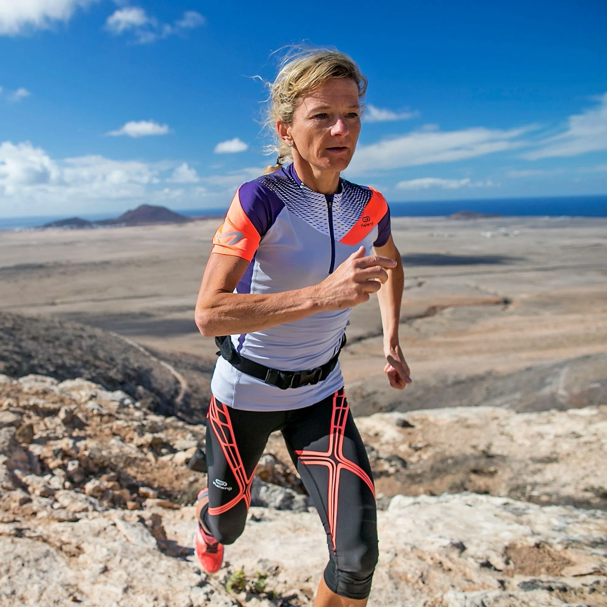 Women's Running Short-Sleeved T-shirt Perf Trail