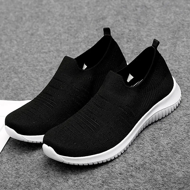 Women's spring and autumn breathable soft casual sneakers