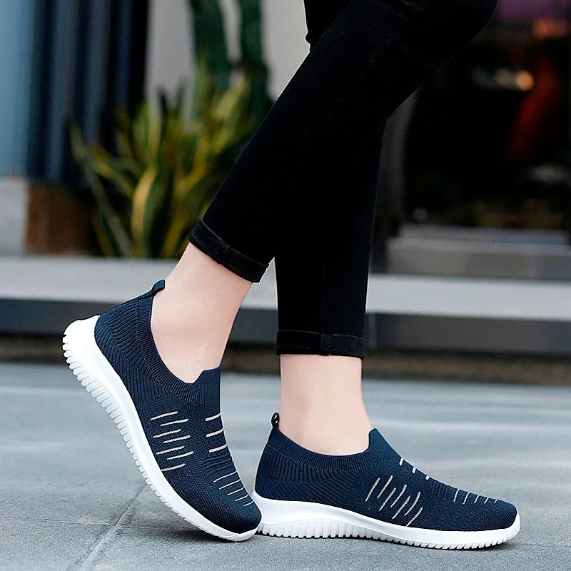 Women's spring and autumn breathable soft casual sneakers