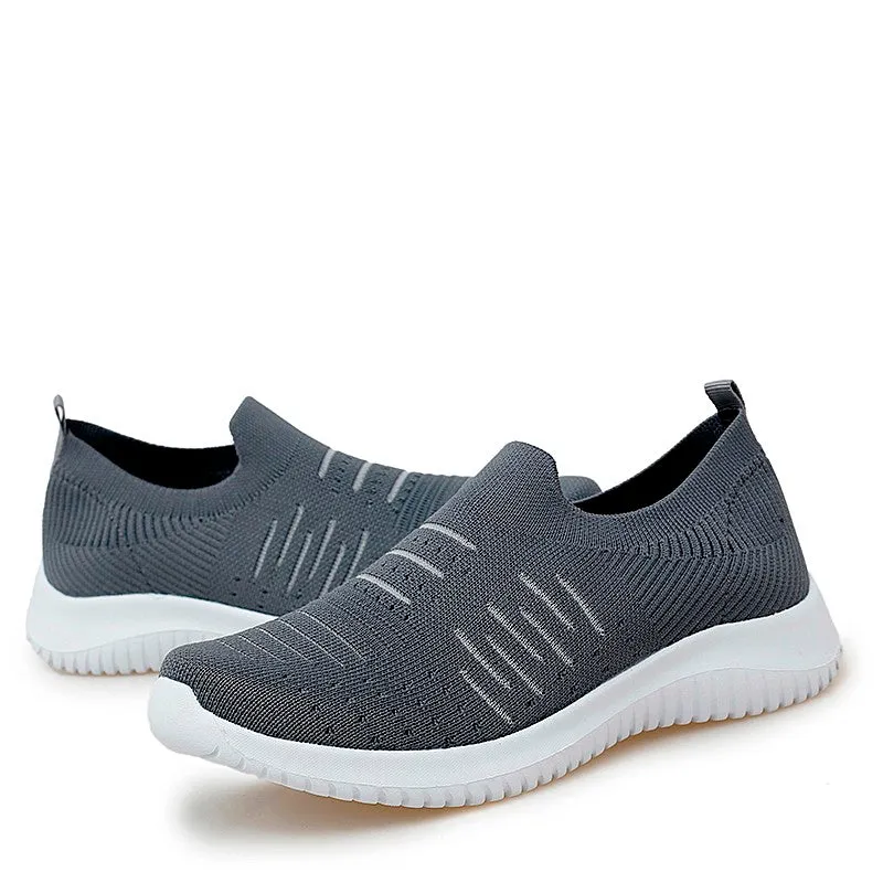 Women's spring and autumn breathable soft casual sneakers