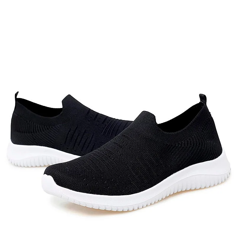 Women's spring and autumn breathable soft casual sneakers