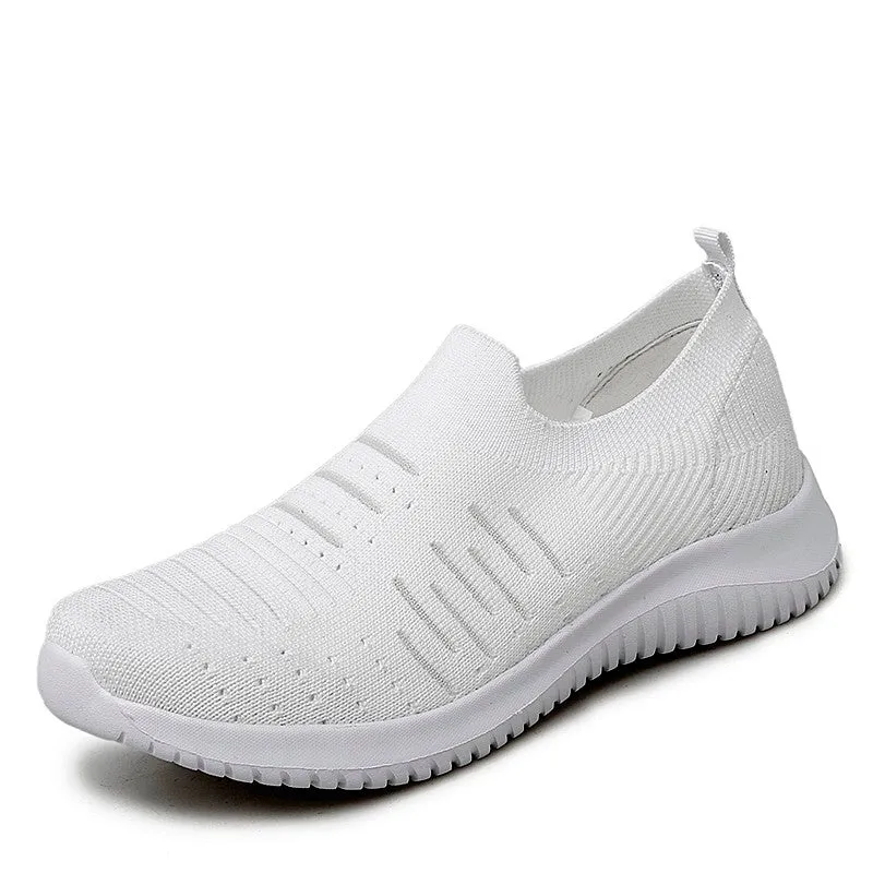 Women's spring and autumn breathable soft casual sneakers