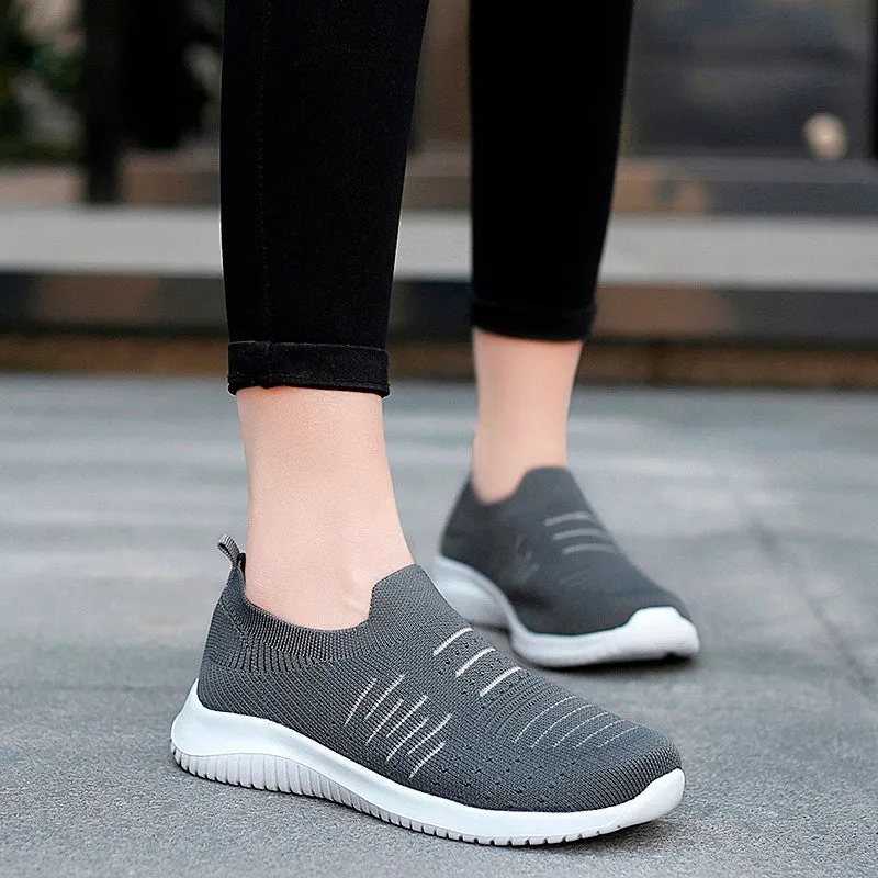 Women's spring and autumn breathable soft casual sneakers