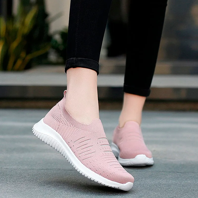 Women's spring and autumn breathable soft casual sneakers