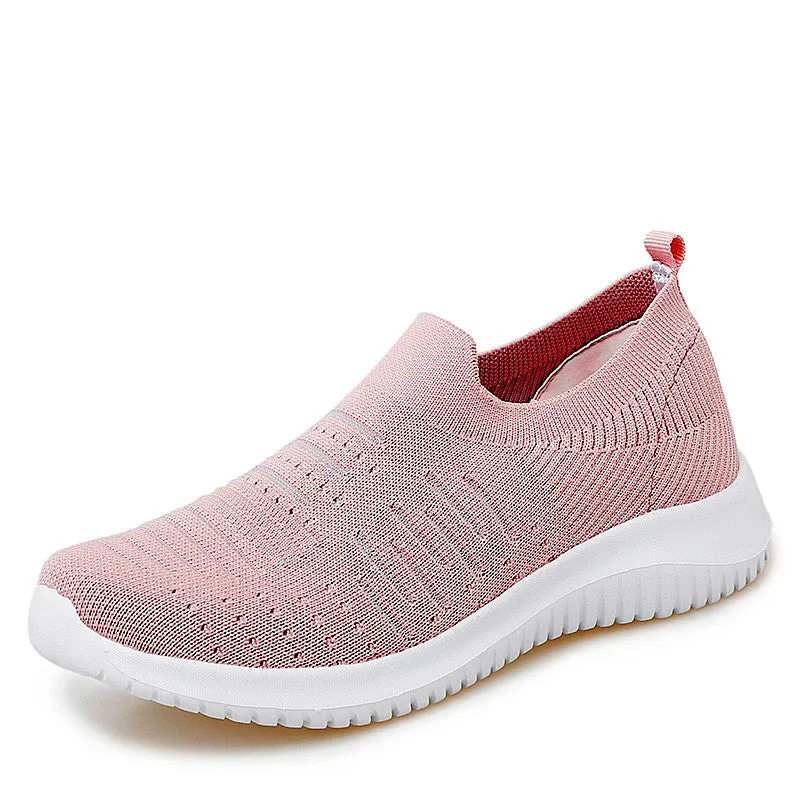 Women's spring and autumn breathable soft casual sneakers