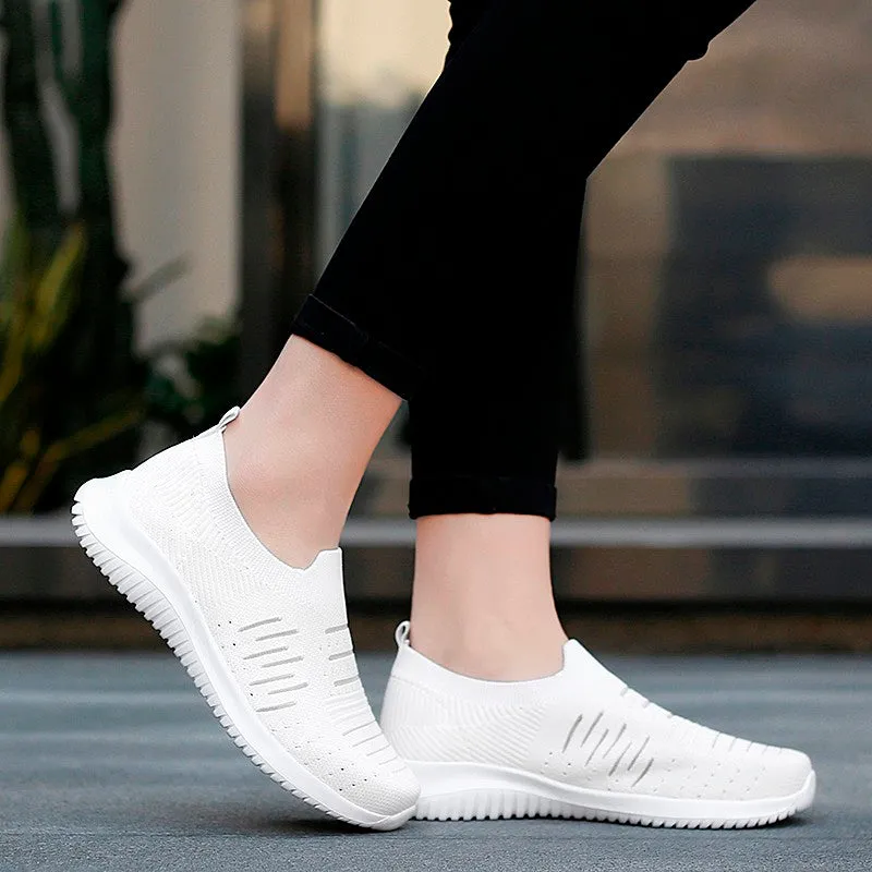 Women's spring and autumn breathable soft casual sneakers