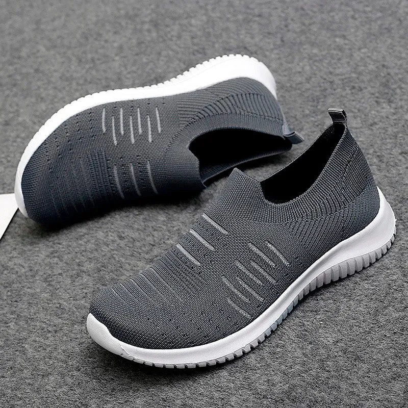 Women's spring and autumn breathable soft casual sneakers