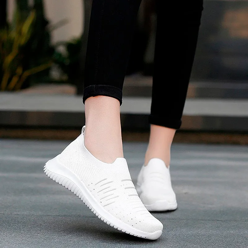 Women's spring and autumn breathable soft casual sneakers